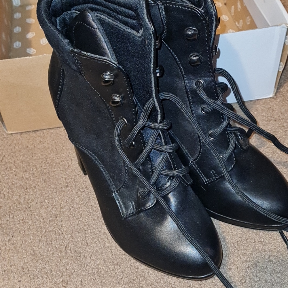 Black boots